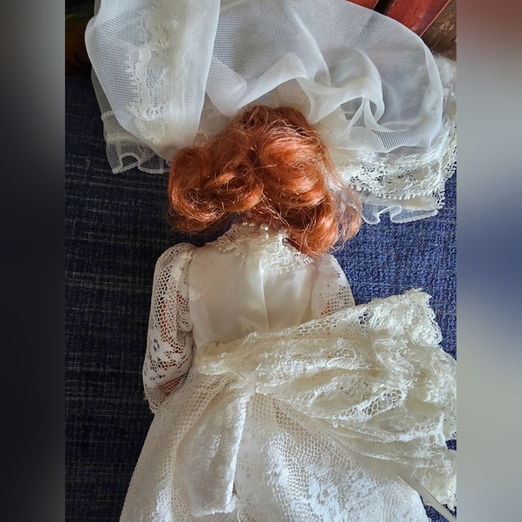 Vintage 1980s ginger bridal barbie rare find! Pristine condition! - Picture 6 of 8